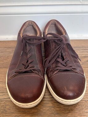 Børn Allegheny II Brown Leather Low Top Casual Sneakers Men's Size 10